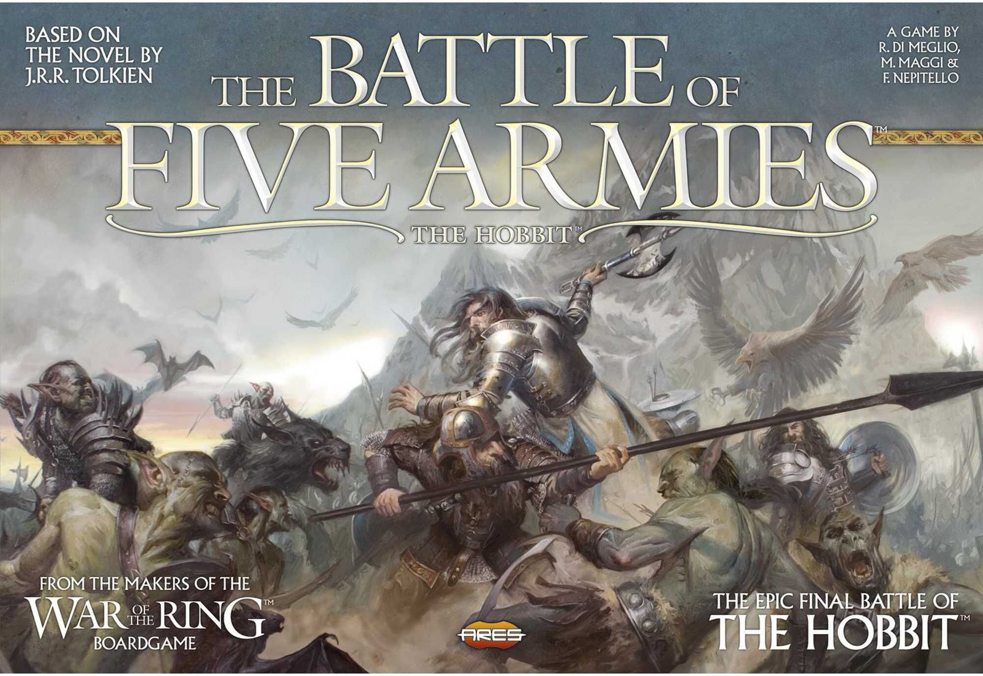 The Battle of Five Armies Board Game by Ares Games for Two Players