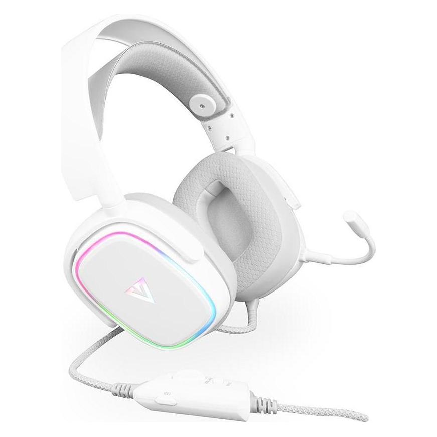 Modecom MC-899 Prometheus Headset Wired Head-band Gaming White (Kabelgebunden) (S-MC-899-PROMETHEUS-200)