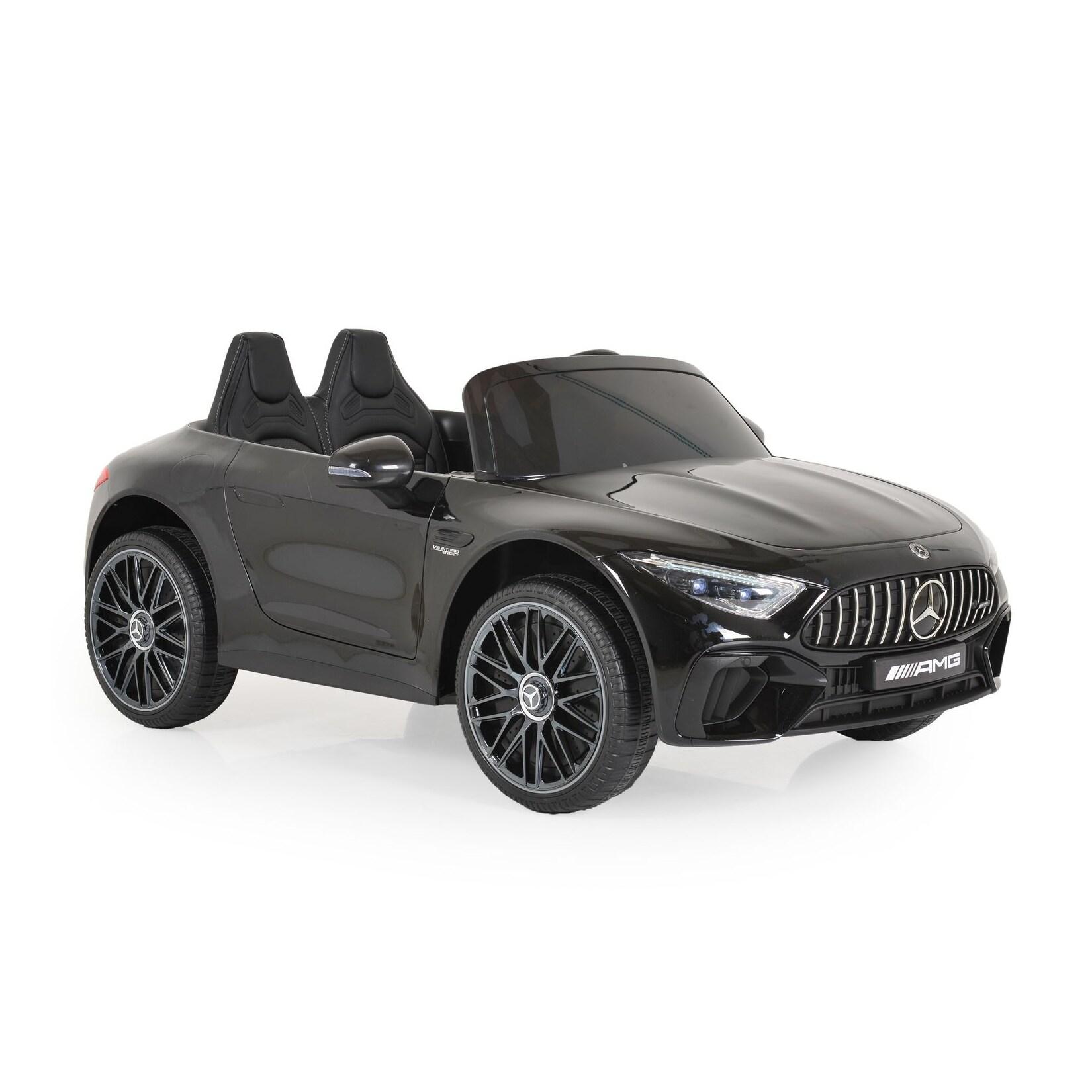 Moni Kinder Elektroauto Mercedes-Benz DK-SL63 Zweisitzer Fernbedienung Bluetooth schwarz