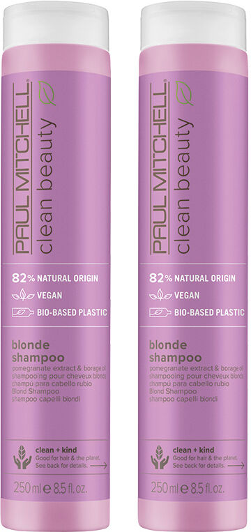 Paul Mitchell Clean Beauty Blonde Shampoo 250ml Double