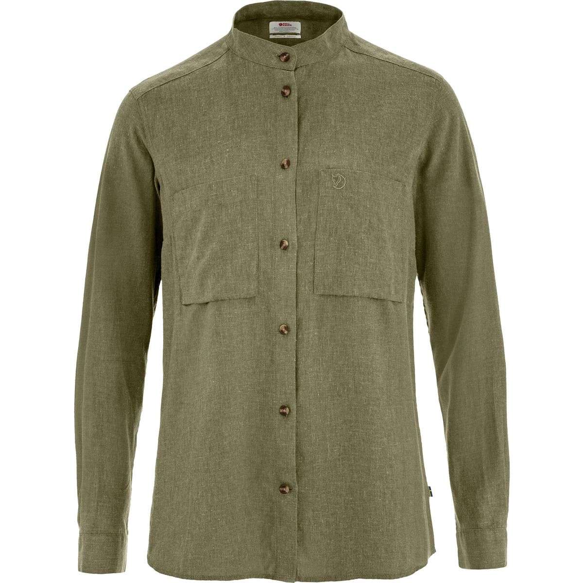 Fjällräven övik Hemp Shirt LS W green (620) XL F14600149-620-XL