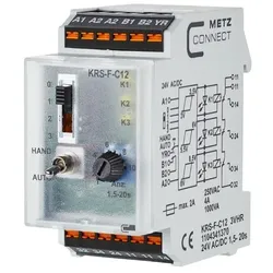 Metz Connect KRS-F-C12 3VHR 24 V AC/DC 1104341370