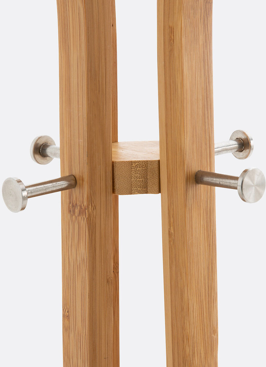 SO'HOME Porte-manteau 4 branches en bambou, Teepi