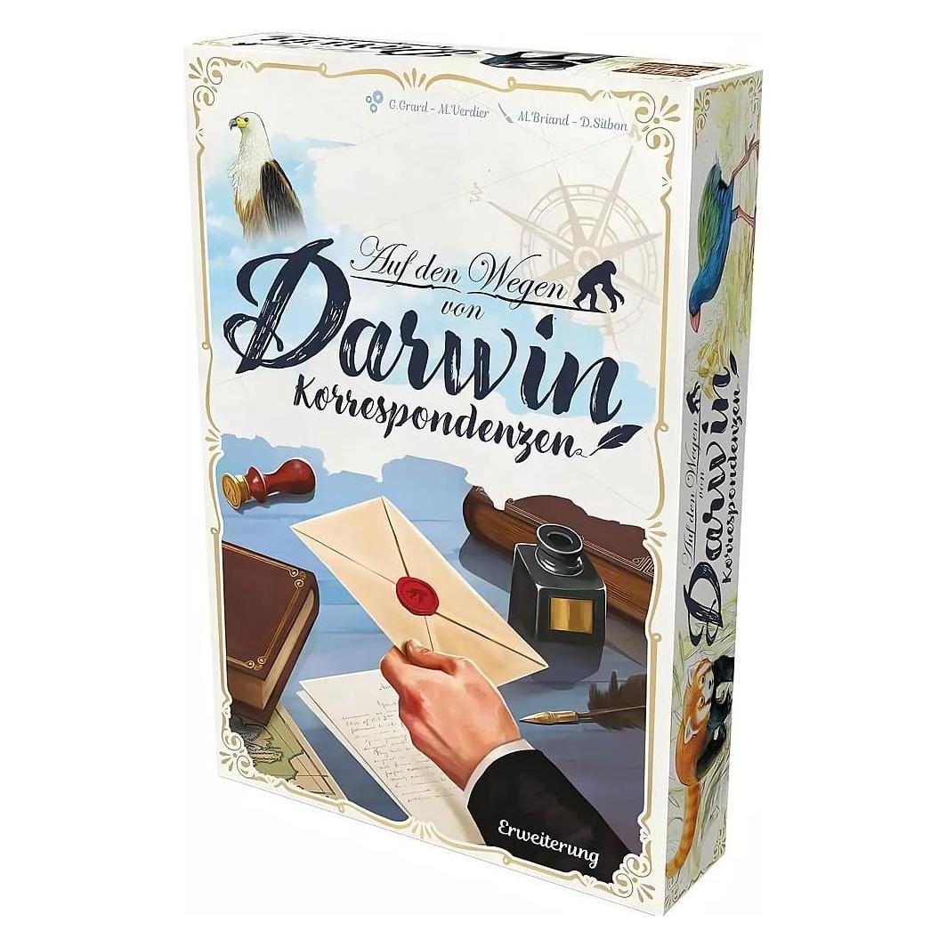 Asmodée Auf den Wegen von Darwin - Korrespondenzen (d) (Deutsch, 2 - 5 Spieler) (GIGD0024)