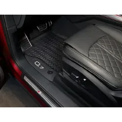 Original Audi Q7 Allwetterfußmatten, für vorn, schwarz 4M1061221C 041