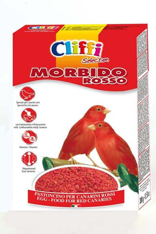 Cliffi Uccelli Morbido Rosso 300G