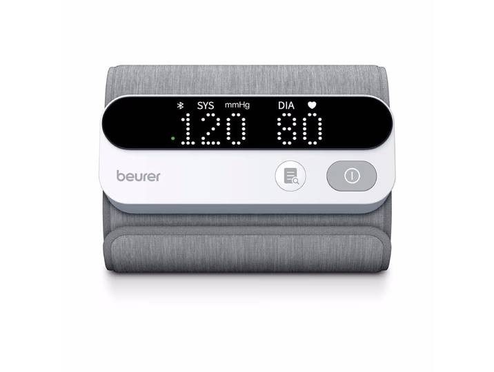Beurer BM 59 Blutdruckmessgerät – Blutdruckmessgerät/Herzfrequenzmessgerät – weiss / grau