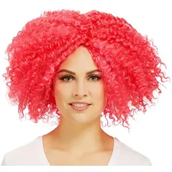 Perücke "Clown", neonpink