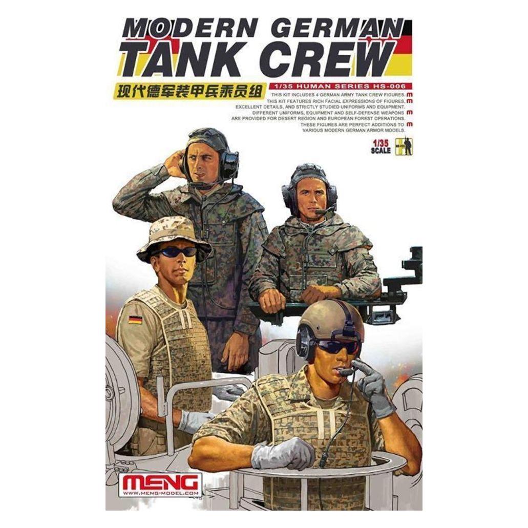 Meng-Model Modern German Tank Crew (HS-006)