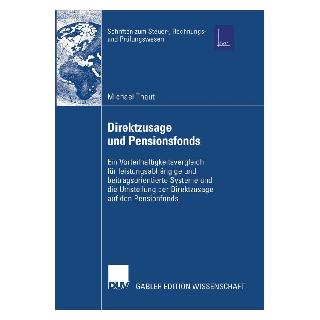 Gabler Direktzusage und Pensionsfonds (Deutsch, Softcover, Michael Thaut) (55190056)