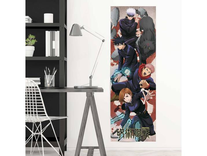 Poster Jujutsu Kaisen Matériau : Papier Motif : Comic Multicolore/Multicolore 53 x 158 x 0cm