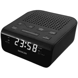 Sencor, Wecker, SRC 136 B radio Clock Digital Black