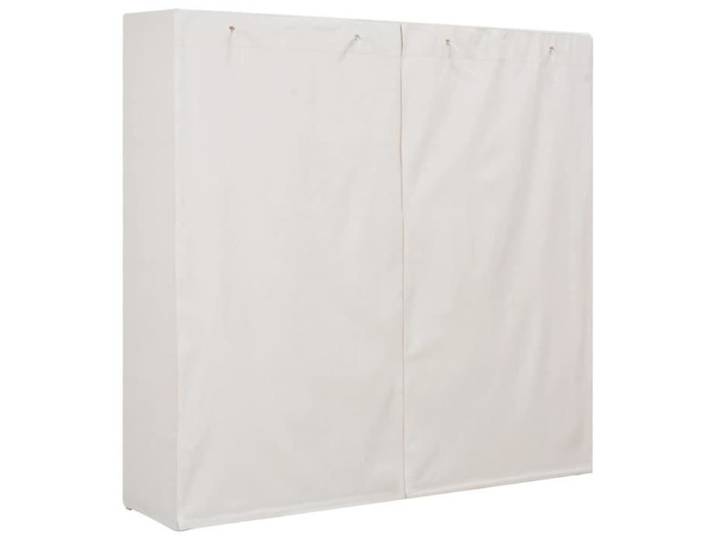 Armoire de chambre VIDAXL - Style Élégance Chic - Blanc - 2 portes - Bois massif - 173x40x170 cm