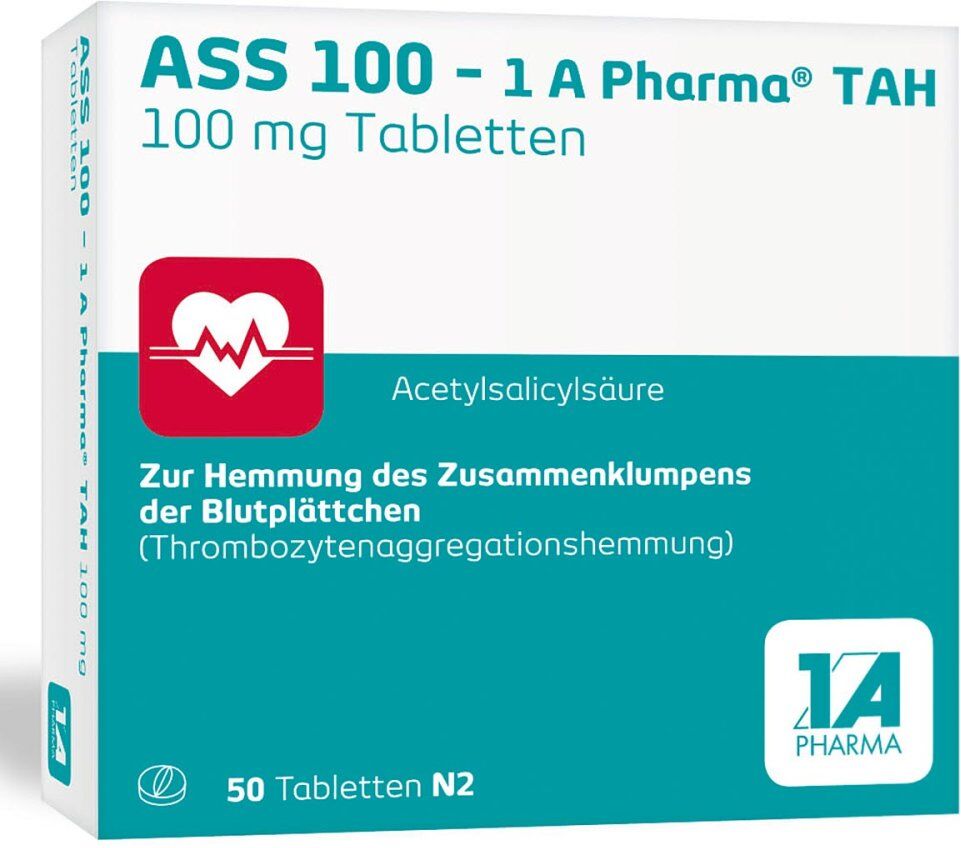ASS 100 - 1 A Pharma® TAH