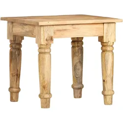 vidaXL Beistelltisch 43x43x40 cm Massivholz Mango : Farbe - Braun