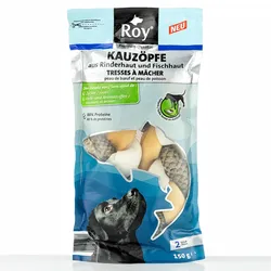 Kauzöpfe aus Rinderhaut und Fischhaut 150 g