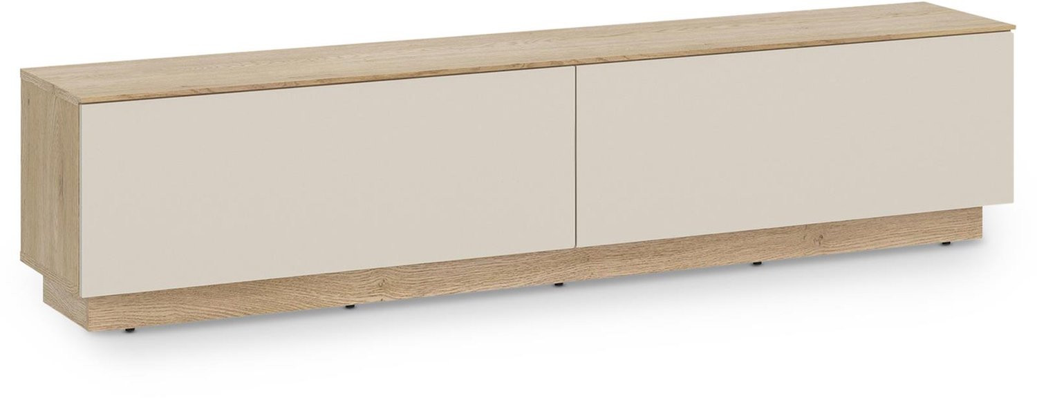 IDIMEX Lowboard XALA 160 cm modern Cremona-eik/kasjmier