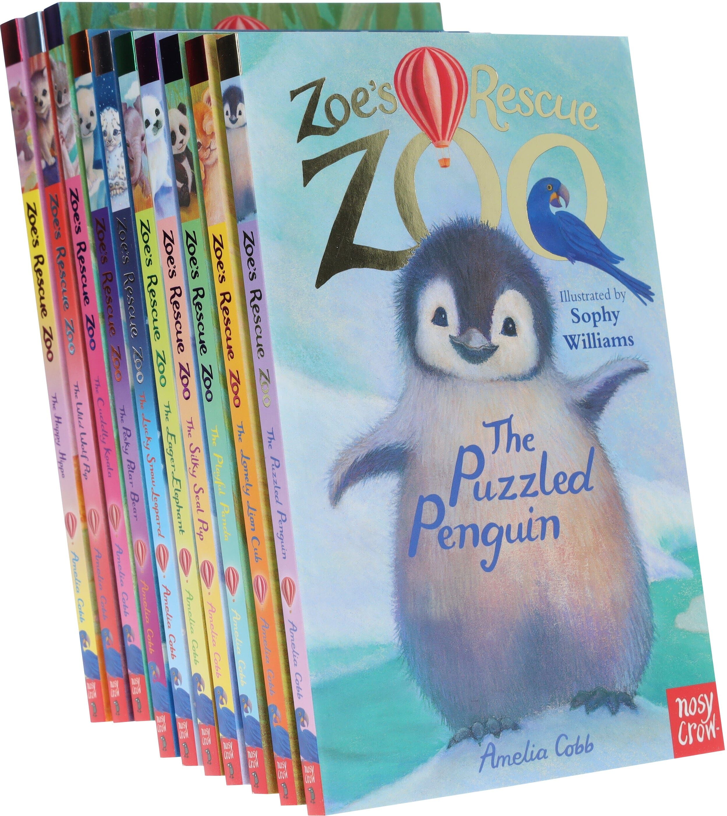 Zoes Rescue Zoo Series 1 By Amelia Cobb 10 Books Collection Set - Ages 5-7 - Paperback Nosy Crow Ltd