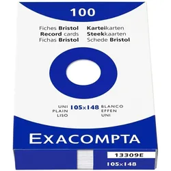 Exacompta, Karteikarten, Karteikarten (A, 205 g/m2)
