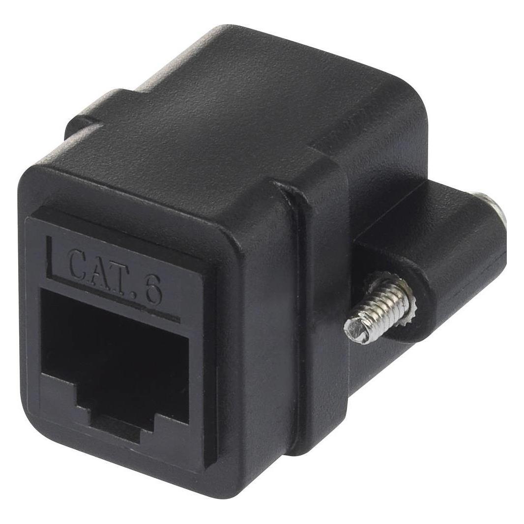 Renkforce RJ45 Netzwerk Adapter CAT 6 (1x RJ45-Buchse (RJ45, RJ45 (1x)) (RF-4712202)