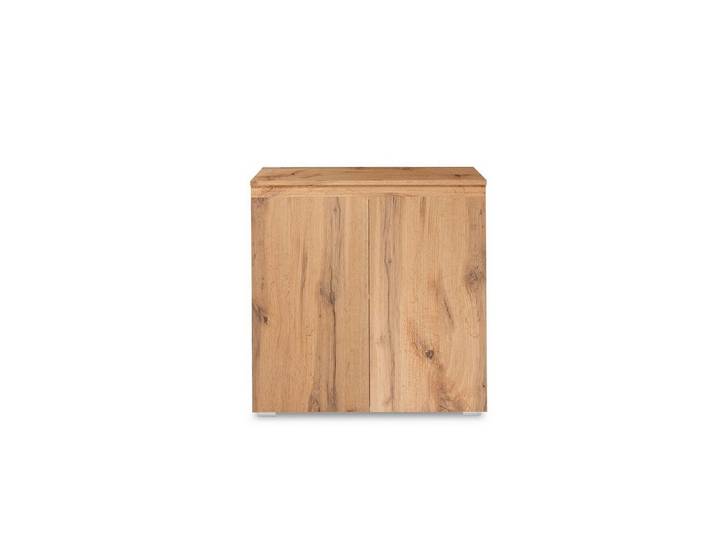 Newroom Kommode Dekor Honig Eiche 80 cm, Sideboard Honig Eiche Modern Landhaus Skandinavisches Design