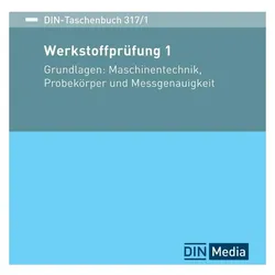 DIN-Taschenbuch 317/1, Fachbücher von DIN e. V.