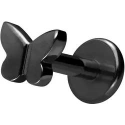 Titan Labret mit Innengewinde SCHMETTERLING