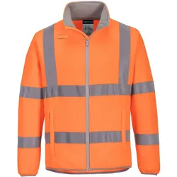Warnschutz Fleecejacke "EC70" Eco - XL - Orange