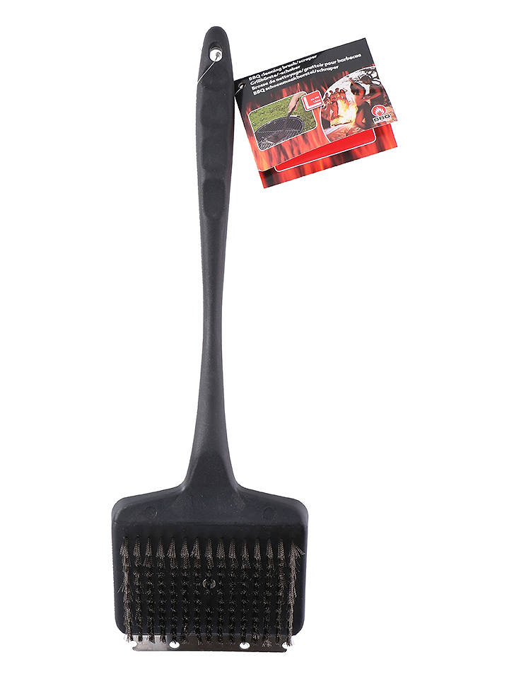 BBQ Collection 2in1-Grillbürste in Schwarz - (L)44 cm - onesize