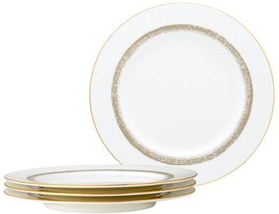"Noritake Haku Set of 4 Salad Plates, 8-1/2"""