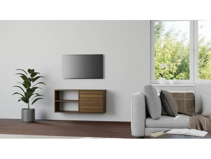 Nussbaum Hängesideboard Nussbaum (amerika­nisch) Natur geölt