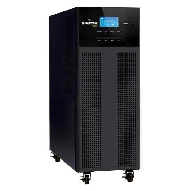 Tecnoware UPS 5,5 KVA DSP PLUS ONLINE PF 0,9 12 BATTERIE 12VDC 9AH (5500 VA, 4950 W, Online-Doppelwandler USV) (FGCEDP5502MM)