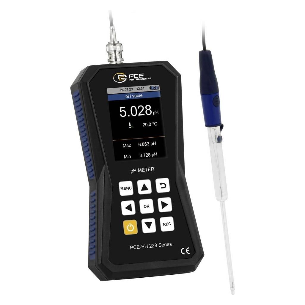 PCE Instruments pH-Messgerät (pH-Messgerät) (PCE-PH 228LAB-ME3)