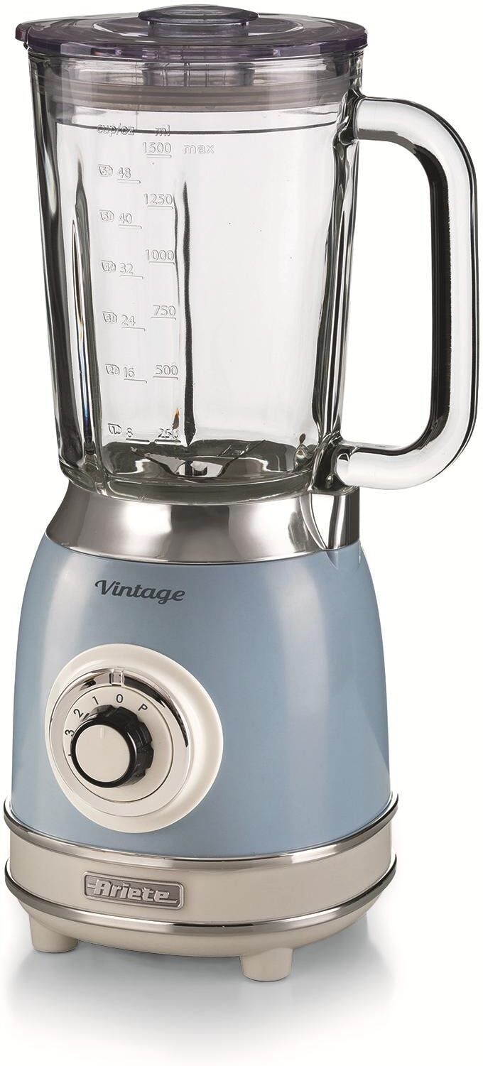 Ariete Stabmixer "Vintage", blau, Mixer, Mixen, Smoothies, Zerkleinern, Stabmixer blau Einheitsgröße