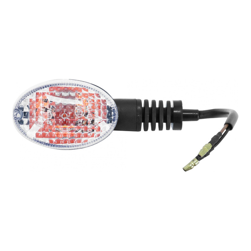 1Tek Origine Paire de clignotants transparent pour Derbi 50 Senda / Gilera 50 SMT /