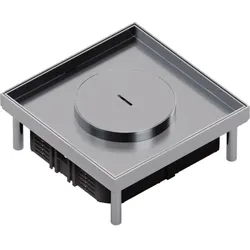 Hager Edelstahlkassette Q06 TM Belags T=15mm