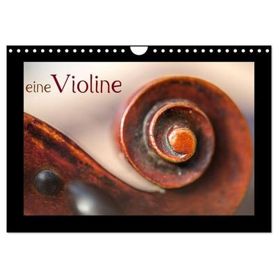 eine Violine (Wandkalender 2026 DIN A4 quer), CALVENDO Monatskalender