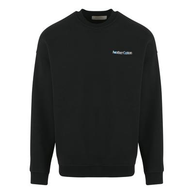 Sweater ANOTHER COTTON LAB "Another Cotton Lab It Will All Be Alright Oversized Sweatshirt", Damen, Gr. S, schwarz, 52% Baumwolle, 48% Polyester, bedruckt, Rundhals, Sweatshirts Sweater