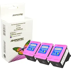 Kompatible Tinte ersetzt HP 3YM60AE 305 Multipack CMY