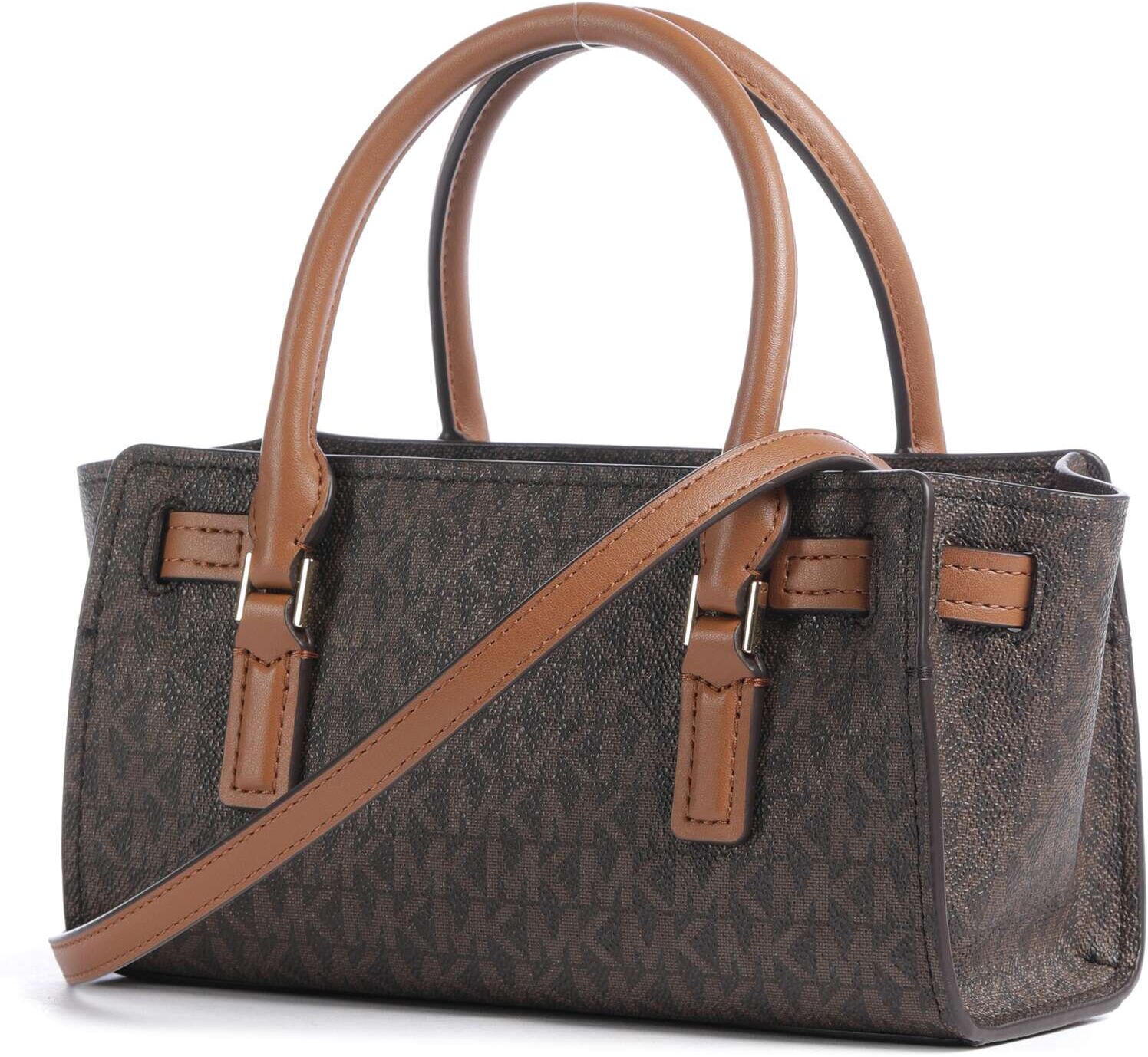 Michael Kors Hamilton Moderne XS Handtasche aus Leder, braun