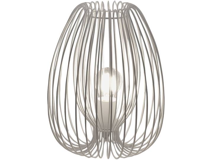 Tischlampe Aruna weiss Metall H 31 cm