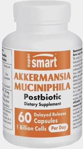 SUPER SMART POSTBIOTIC AKKERMANSIA MUCINIPHILA 60 CAPSULAS
