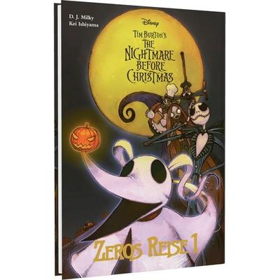 Tim Burton's The Nightmare Before Christmas: Zeros Reise 1, Gebundene Ausgabe von Tim Burton,Kei Ishiyama,D.J. Milky, Carlsen, 978-3-551-80399-3