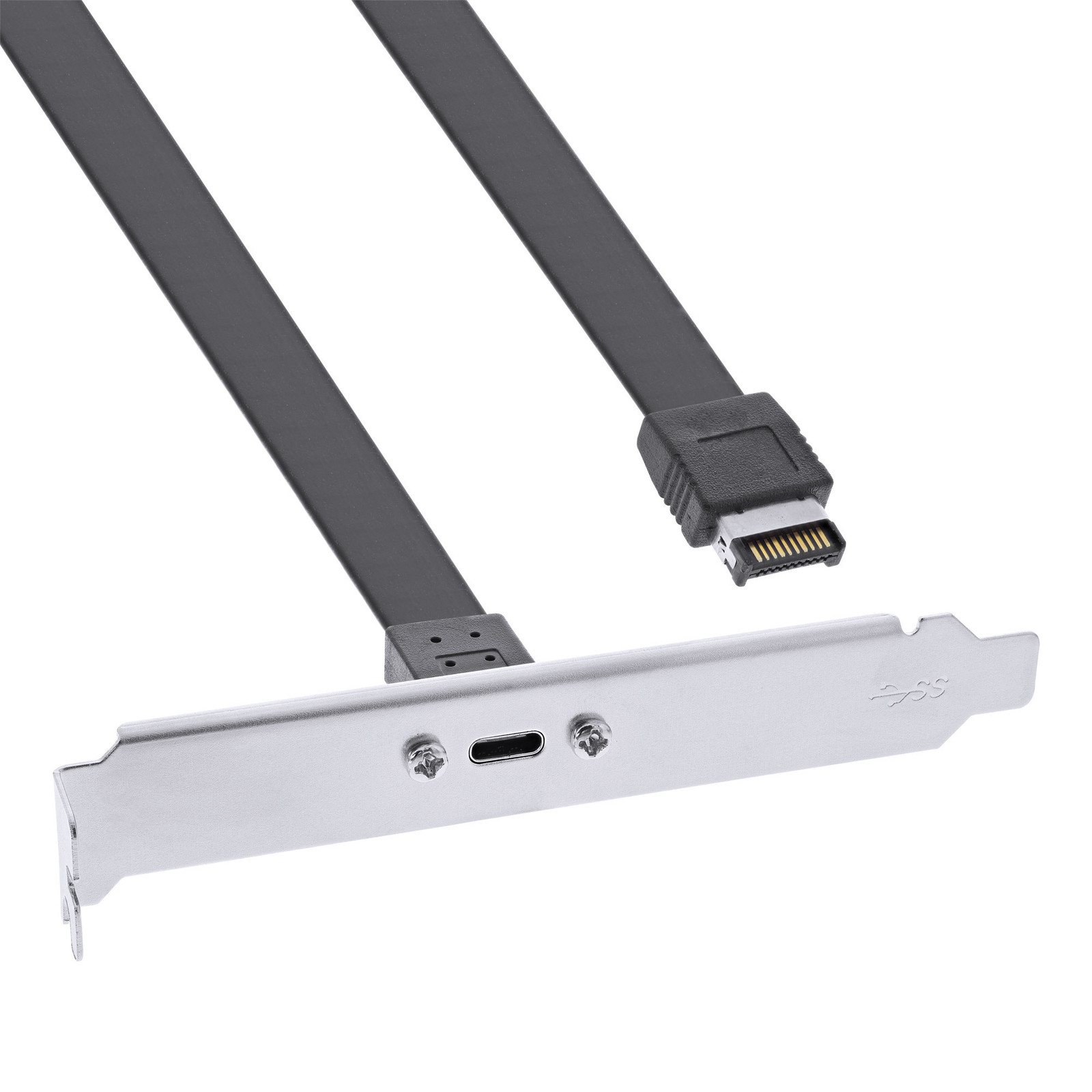 InLine USB-adapter Type-C naar USB 3.1 frontpaneel intern 0,5 meter