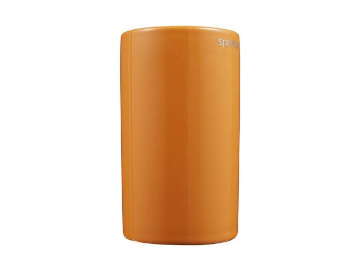 Spirella Zahnputzbecher Tube Orange ⌀ 7 × 11.5 cm