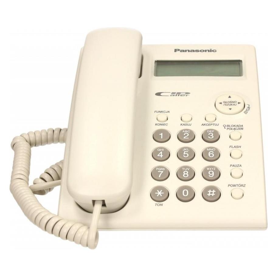 Panasonic KX-TSC 11EXB - Telefon mit Schnur mit Rufnummernanzeige (KX-TSC11)