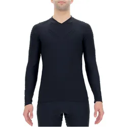 UYN Run Fit langarm Laufshirt Herren blackboard XL
