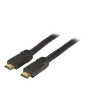 EFB Elektronik HighSpeed HDMI Kabel mit Eth. A-A St.-St. 1.0m schwarz Digital/Display/Video m (K5431SW.1)