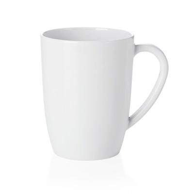 24x Becher Obertrasse Kaffebecher 350 ml weiß Melamin bruchfest