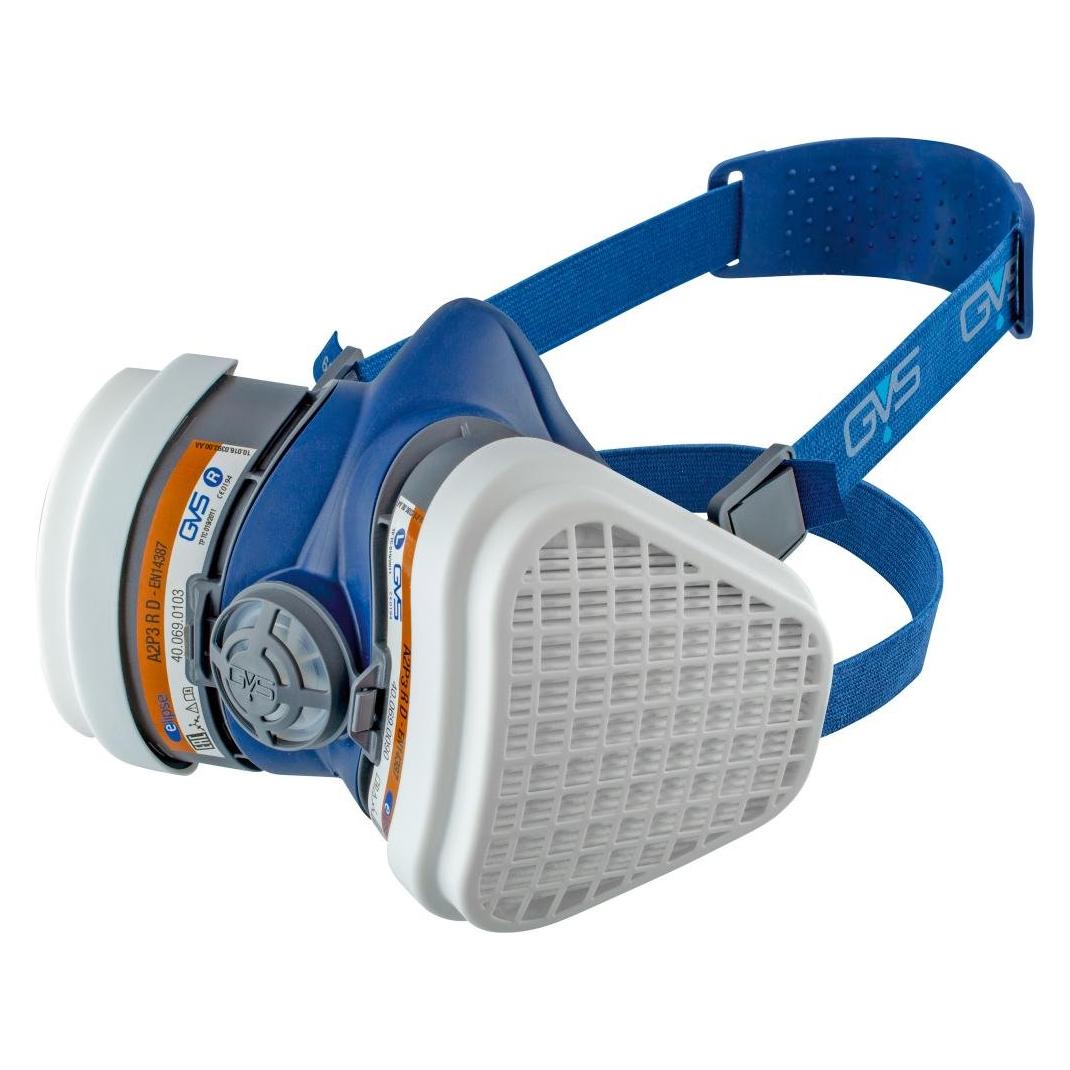 Magni GVS SPR495 Elipse Maske mit A2P3 Filter gegen organische Gase und Dämpfe bis 5000 ppm und Staub, S/M (P3, 1x) (5060233800810)